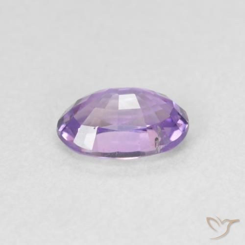 9,17 ctw natürlicher tiefviolett Saphir, Oval, VVS-VS