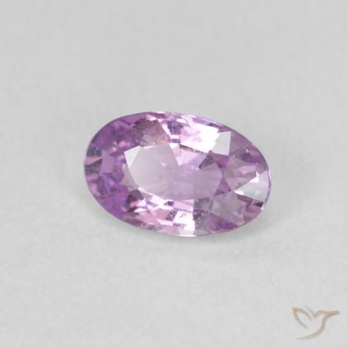 9,17 ctw natürlicher Mittleres Rosa-Lila Saphir, Oval, VVS-VS