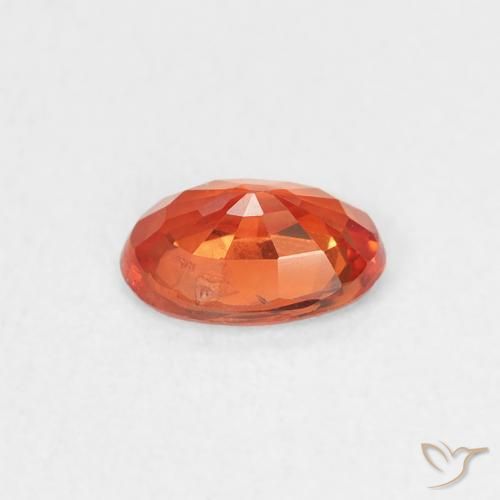 9,17 ctw natürlicher Warmes Orange Saphir, Oval, VS