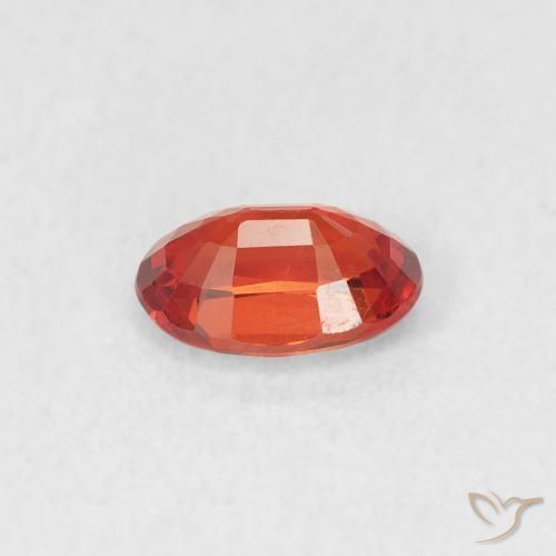 9,17 ctw natürlicher Mittelrot Saphir, Oval, VS