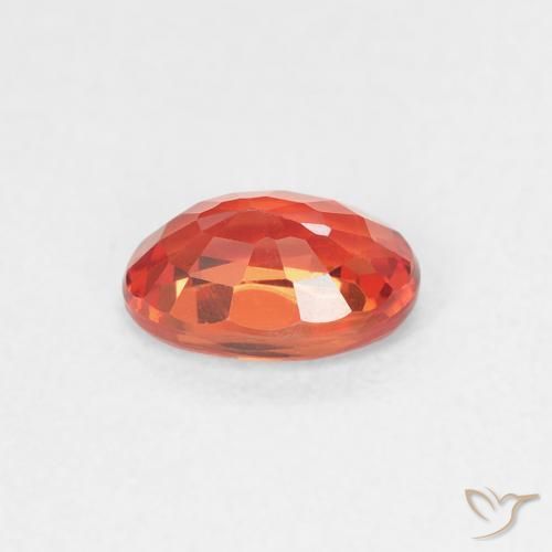 9,17 ctw natürlicher Intensives Rot Saphir, Oval, VVS