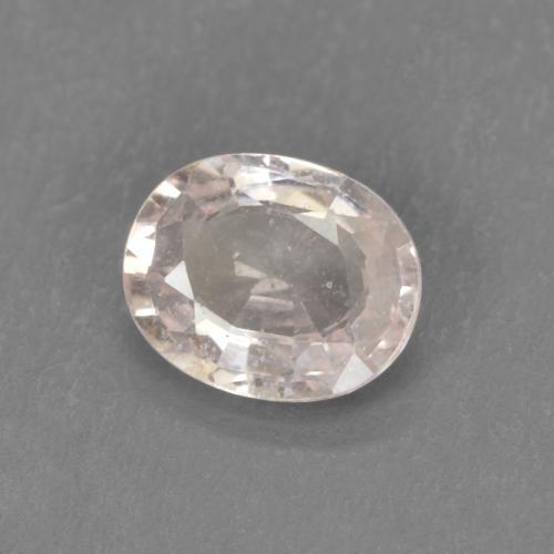 9,17 ctw natürlicher hellrosa Saphir, Oval, VS