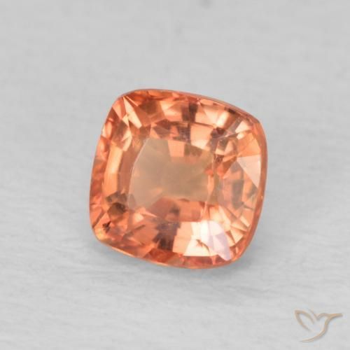 9,17 ctw natürlicher Mittelrot Saphir, Kissen, VVS