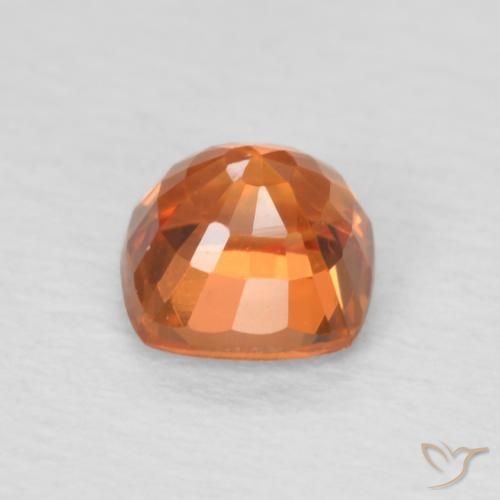 9,17 ctw natürlicher hellorange Saphir, Kissen, VVS