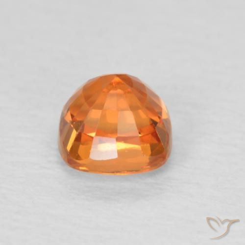 9,17 ctw natürlicher hellorange Saphir, Kissen, VVS