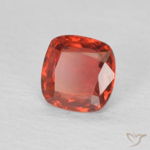 9,17 ctw natürlicher Mittelrot Saphir, Kissen, VVS