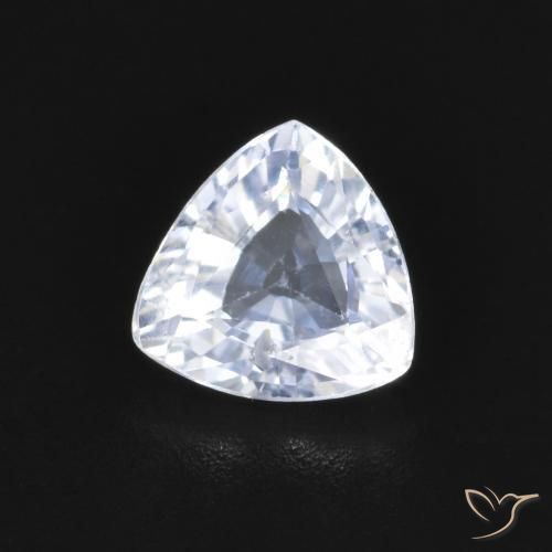 9,17 ctw natürlicher blassblau Saphir, Trillion, VS