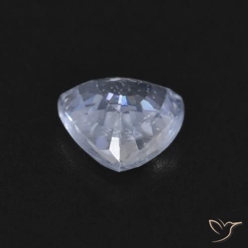 9,17 ctw natürlicher blassblau Saphir, Trillion, VS