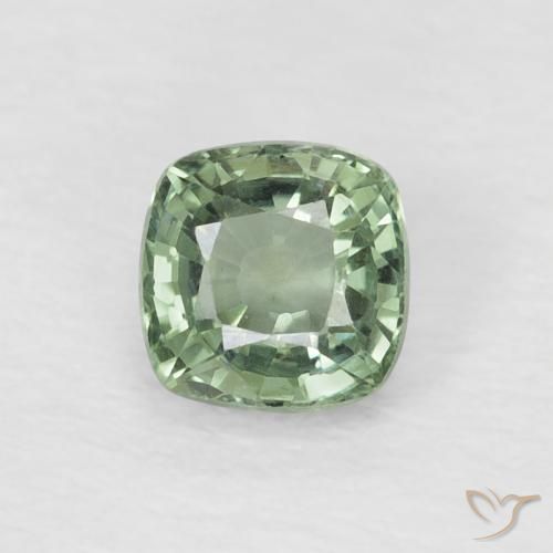 0.61ct Natürlicher Helle Minze Saphir, Kissen, VVS
