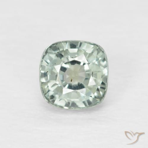 0.59ct Natürlicher Helle Minze Saphir, Kissen, VVS-VS
