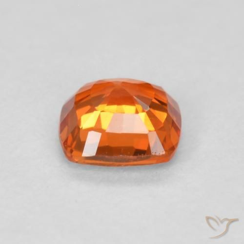 9,17 ctw natürlicher hellorange Saphir, Kissen, VVS