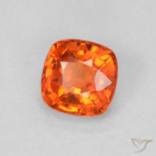 9,17 ctw natürlicher Feuerorange Saphir, Kissen, VVS