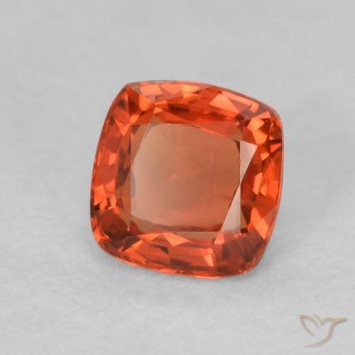 9,17 ctw natürlicher Warmes Orange Saphir, Kissen, VVS-VS