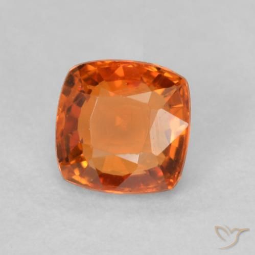 9,17 ctw natürlicher Feuerorange Saphir, Kissen, VVS-VS