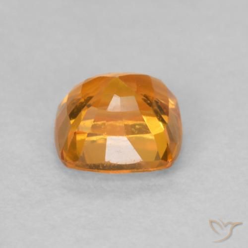 9,17 ctw natürlicher hellorange Saphir, Kissen, VVS-VS