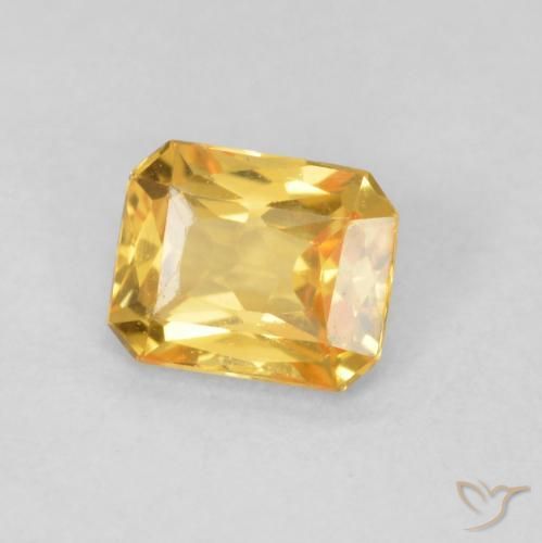 9,17 ctw natürlicher Top-Gold Saphir, Oktagonschliff, VVS