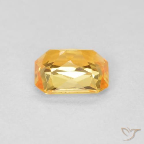 9,17 ctw natürlicher Top-Gold Saphir, Oktagonschliff, VVS
