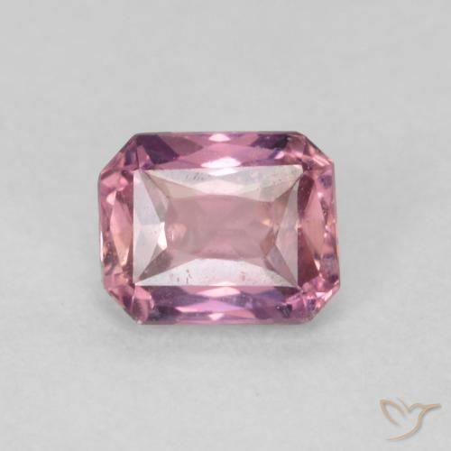 0.53ct Natürlicher Tiefer Lavendel Saphir, Smaragdschliff, VS