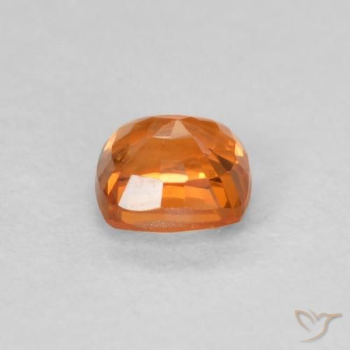 9,17 ctw natürlicher Amber Orange Saphir, Kissen, VS