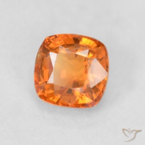 9,17 ctw natürlicher Feuerorange Saphir, Kissen, VS