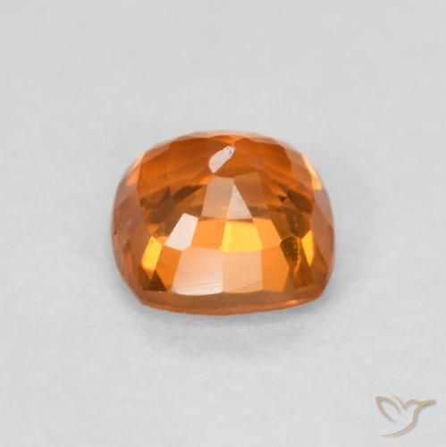 9,17 ctw natürlicher Feuerorange Saphir, Kissen, VS