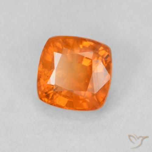 9,17 ctw natürlicher Feuerorange Saphir, Kissen, VS