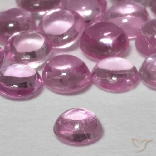 9,17 ctw natürlicher hellrosa Saphir, Runden, Transparent