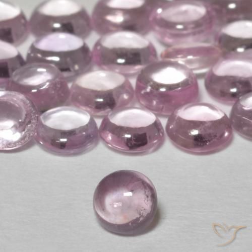 9,17 ctw natürlicher Lavendelrosa Saphir, Runden, Transparent