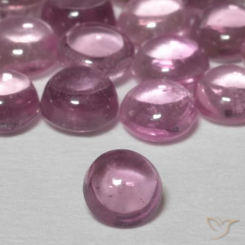 0.28ct Natürlicher helllila- Saphir, Runden, Transparent