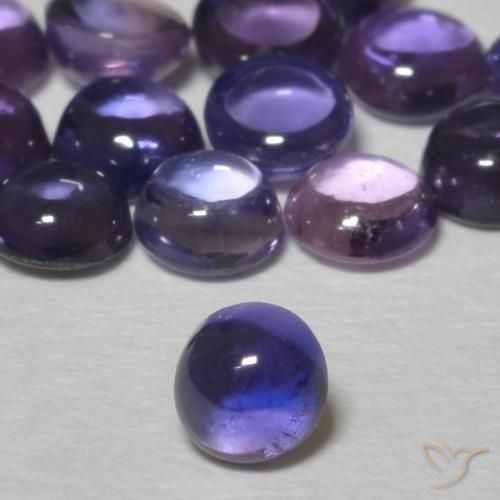 9,17 ctw natürlicher Rosa Violett Saphir, Runden, Transparent