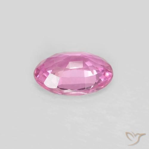 9,17 ctw natürlicher Mittelrosa Saphir, Oval, VS