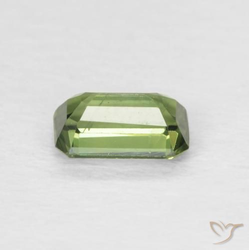 9,17 ctw natürlicher Medium Dark-Green Saphir, Oktagonschliff, VS