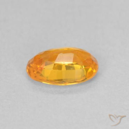 9,17 ctw natürlicher Mittelorange Saphir, Oval, VS
