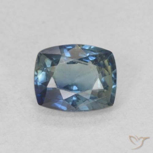 0.77ct Natürlicher Blau Saphir, Kissen, VS