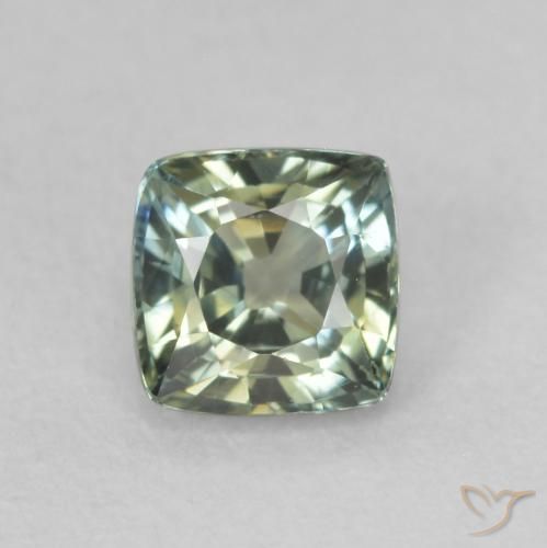 0.75ct Natürlicher Mehrfarbig Saphir, Kissen, VVS-VS