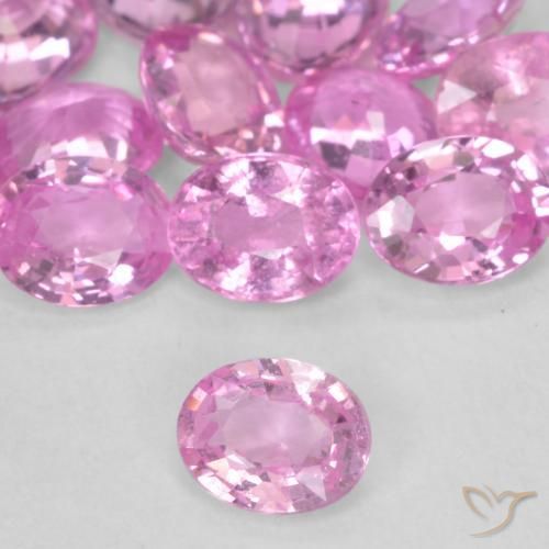 9,17 ctw natürlicher Königslila Rosa Saphir, Oval, VS