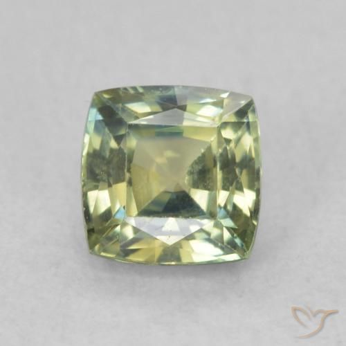 0.76ct Natürlicher Mehrfarbig Saphir, Kissen, VS