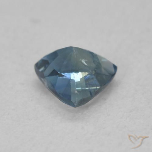 9,17 ctw natürlicher Blaugrün Saphir, Trillion, VS