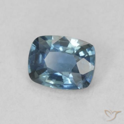 9,17 ctw natürlicher Tiefes Marineblau Saphir, Kissen, VS