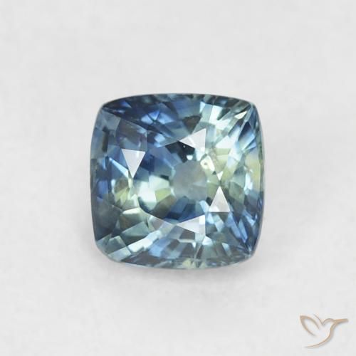 0.46ct Natürlicher Blau Saphir, Kissen, VS