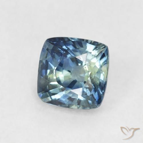 9,17 ctw natürlicher Blau Saphir, Kissen, VS