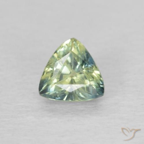 0.43ct Natürlicher Mehrfarbig Saphir, Trillion, VVS-VS