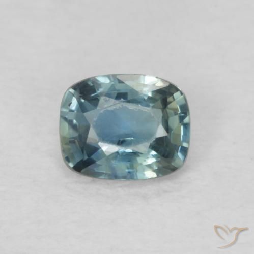 0.49ct Natürlicher Mehrfarbig Saphir, Kissen, VVS-VS
