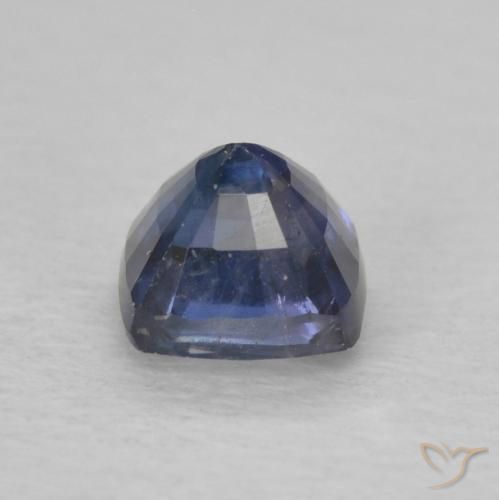 9,17 ctw natürlicher Mitternachtsblau Saphir, Kissen, VS-SI