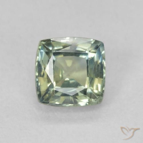 0.82ct Natürlicher Mehrfarbig Saphir, Kissen, VS