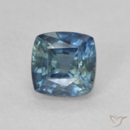 0.54ct Natürlicher Mehrfarbig Saphir, Kissen, VVS-VS