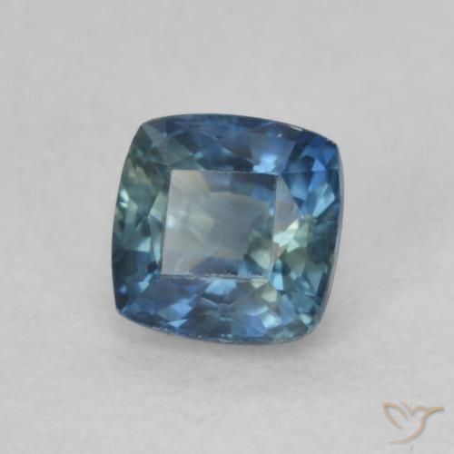 9,17 ctw natürlicher Mehrfarbig Saphir, Kissen, VVS-VS