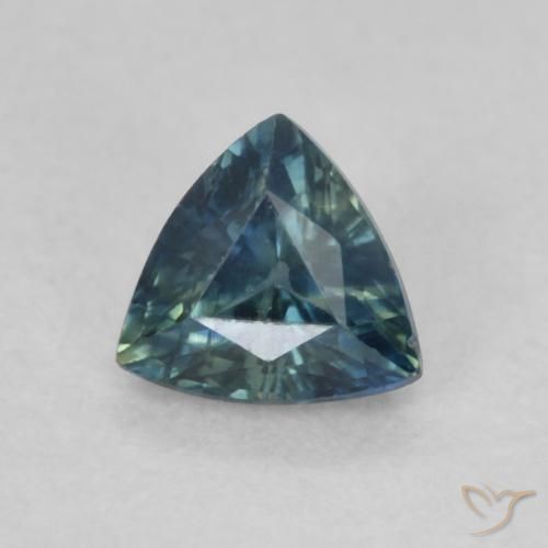 0.46ct Natürlicher Mehrfarbig Saphir, Trillion, VVS-VS