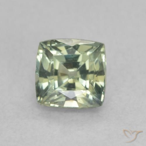 0.66ct Natürlicher Mehrfarbig Saphir, Quadrat, VVS-VS