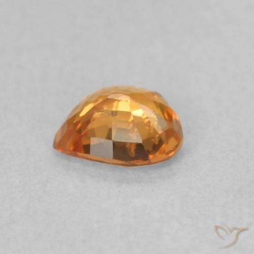9,17 ctw natürlicher hellorange Saphir, Herz, VS